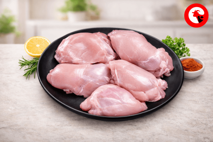Choose Alizo Foods for fresh boneless chicken thigh delivery in Meerut and enjoy clean, high-quality meat at home.